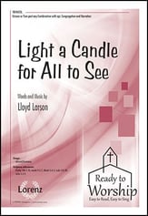 Light a Candle for All to See Unison/Two-Part choral sheet music cover